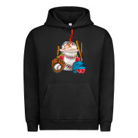 Pigment Black Baseball Frappe Coffee Urban Hoodie - FaDigitalArtStudio