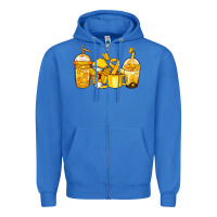 True Royal childhood cancer coffee Zipper Hoodie - Jasminsmagicworld