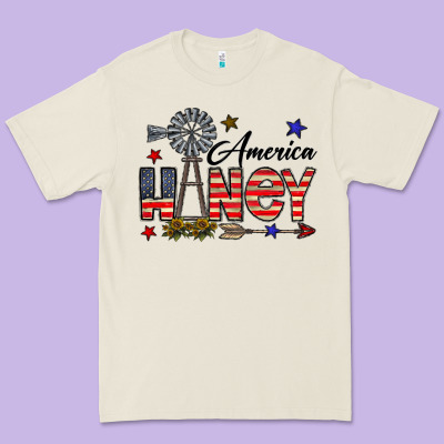 America Honey Premium Tee Designed By Cowhidedigitalart