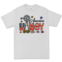 Dove Grey america honey Premium Tee - CowhideDigitalArt