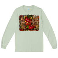 Cowboy Boots Christmas Long Sleeve Tee | Teevron