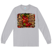 Moon Dust cowboy boots christmas Long Sleeve Tee - JahusDesignShop