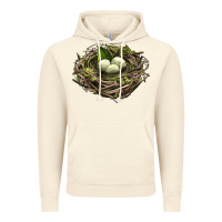 Vintage Artic Bird Nest With Eggs Vintage Hoodie - LillyAllenDesigns