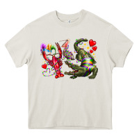 Cream mardi gras Heavy Core Tee - RacoonDesign