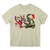 Mossy mardi gras Heavy Core Tee - RacoonDesign
