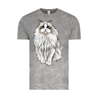 Cloud Rock Ragdoll Cat Vintage Tee - LillyAllenDesigns