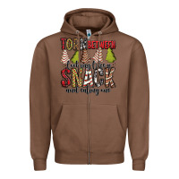 Chestnut torn between looking like a snack and eating one christmas cake Zipper Hoodie - Jasminsmagicworld