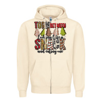 Sandshell torn between looking like a snack and eating one christmas cake Zipper Hoodie - Jasminsmagicworld