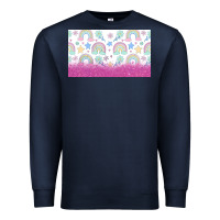 Navy doodle doodle rainbow Premium Sweatshirt - TumblerDesignByShophia