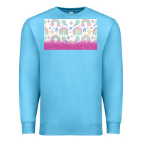 Ocean Blue doodle doodle rainbow Premium Sweatshirt - TumblerDesignByShophia