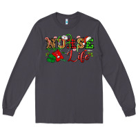 Smoke nurse life christmas Long Sleeve Tee - NancyCooperArtShop
