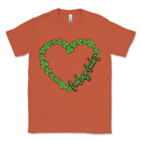 Copper shamrock heart felling lucky Classic Tee - MaliasSmallBusiness