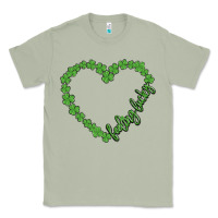 Matcha shamrock heart felling lucky Classic Tee - MaliasSmallBusiness