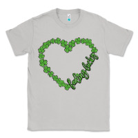 Moon Dust shamrock heart felling lucky Classic Tee - MaliasSmallBusiness