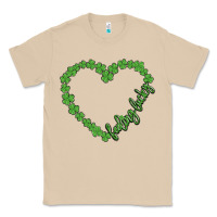 Mushroom shamrock heart felling lucky Classic Tee - MaliasSmallBusiness