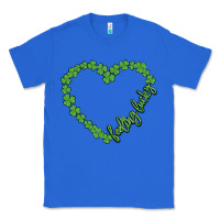 True Royal shamrock heart felling lucky Classic Tee - MaliasSmallBusiness