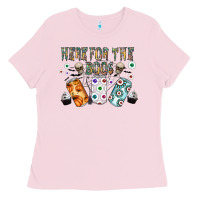 Bubblegum Pink here for the boos Ladies Tee - CowhideDigitalArt