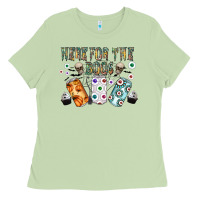 Matcha here for the boos Ladies Tee - CowhideDigitalArt