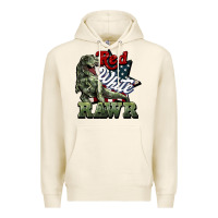Tofu Red white rawr 4th of july Premium Hoodie - HowdyJamesFarm