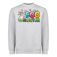 Heather Grey egg hunter Heavyweight Sweatshirt - MaliasSmallBusiness