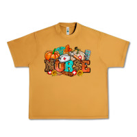 Peanut Butter nurse with fall element Urban Heavy Tee - AdoDesignShop