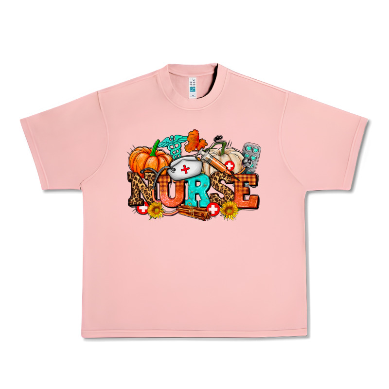 Nurse With Fall Element Urban Heavy Tee by AdoDesignShop | Teevron