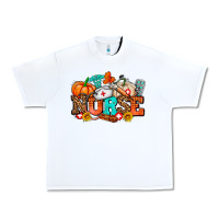 White nurse with fall element Urban Heavy Tee - AdoDesignShop