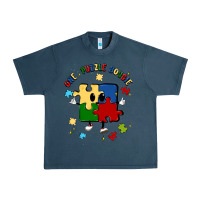 Midnight Navy one puzzle bougie Urban Heavy Tee - MaliasSmallBusiness