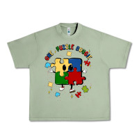 Oil Green one puzzle bougie Urban Heavy Tee - MaliasSmallBusiness
