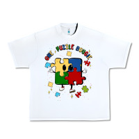 White one puzzle bougie Urban Heavy Tee - MaliasSmallBusiness