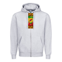 Heather Grey juneteenth pen wrap Zipper Hoodie - BarkalooDesign