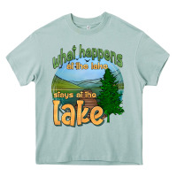 Arona what happens at the lake stays at the lake Heavy Core Tee - HRA Design Shop