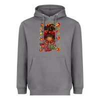 Storm one merry nana christmas afro messy bun Heavyweight Hoodie - texasbilliewilder