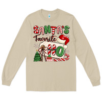 Mushroom santa's favorite ho Long Sleeve Tee - MaliasSmallBusiness