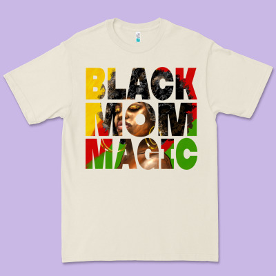 Black Mom Magic Juneteenth Premium Tee Designed By Hra Design Shop