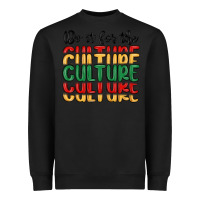 Black do it for the culture Heavyweight Sweatshirt - MaliasSmallBusiness