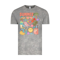Cloud Rock retro summer Vintage Tee - JahusDesignShop