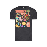 Vintage Black retro summer Vintage Tee - JahusDesignShop