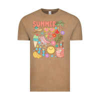 Vintage Coffee retro summer Vintage Tee - JahusDesignShop