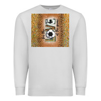 Dove Grey for the love of the game with soccer tumbler tbs Premium Sweatshirt - TumblerDesignByShophia