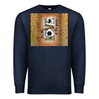 Navy for the love of the game with soccer tumbler tbs Premium Sweatshirt - TumblerDesignByShophia
