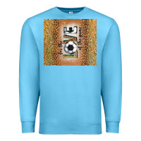 Ocean Blue for the love of the game with soccer tumbler tbs Premium Sweatshirt - TumblerDesignByShophia