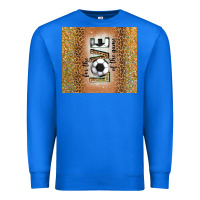 True Royal for the love of the game with soccer tumbler tbs Premium Sweatshirt - TumblerDesignByShophia