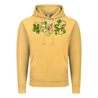 Vintage Mustard st patricks day nurse Vintage Hoodie - BarkalooDesign