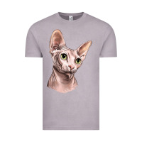 Vintage Zinc Sphynx Cat Vintage Tee - LillyAllenDesigns