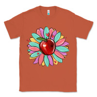 Copper teacher apple Classic Tee - MaliasSmallBusiness