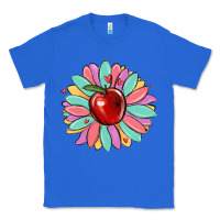 True Royal teacher apple Classic Tee - MaliasSmallBusiness
