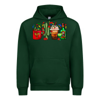 Forest Green Mexico Coffee Cups With Cactus And Tequila Bottle Urban Hoodie - FaDigitalArtStudio