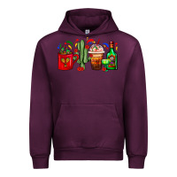 Mauve Wine Mexico Coffee Cups With Cactus And Tequila Bottle Urban Hoodie - FaDigitalArtStudio