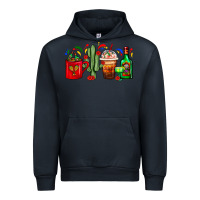 Navy Mexico Coffee Cups With Cactus And Tequila Bottle Urban Hoodie - FaDigitalArtStudio